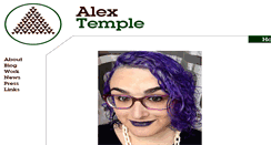 Desktop Screenshot of alextemplemusic.com